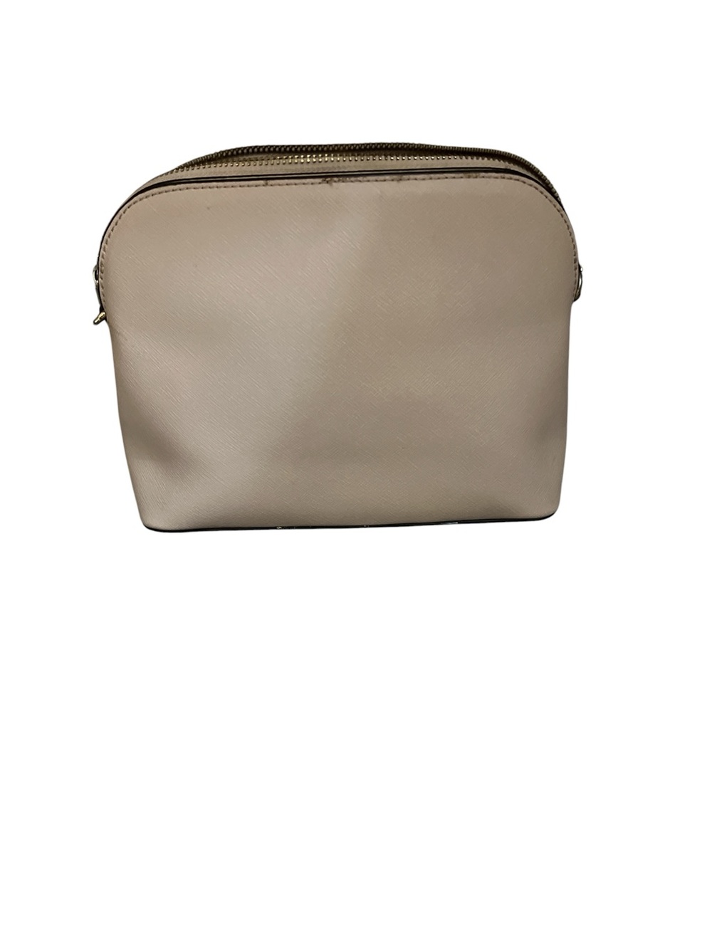 Michael Kors Taupe Crossbody Bag with Gold Chain - Picture 3 of 4